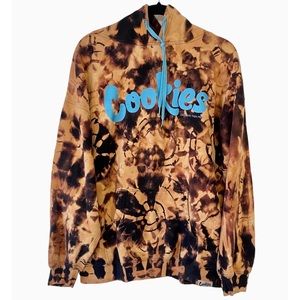 COOKIES Repurposed Acid Wash Hoodie- Size XL